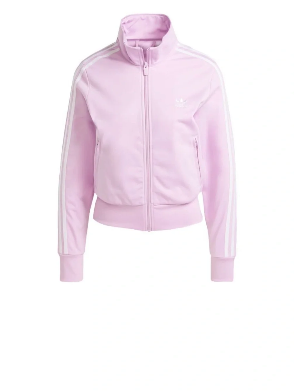 adidas light orchard / light pink Cropped Firebird Track Jacket